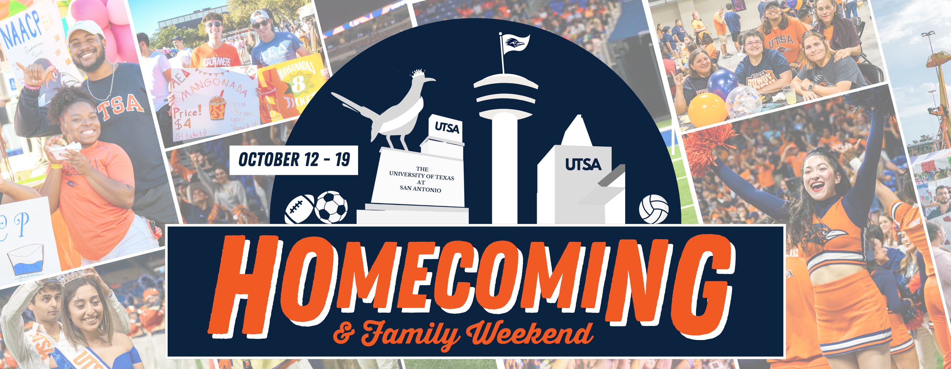 Homecoming and Family Weekend - October 12 - 19